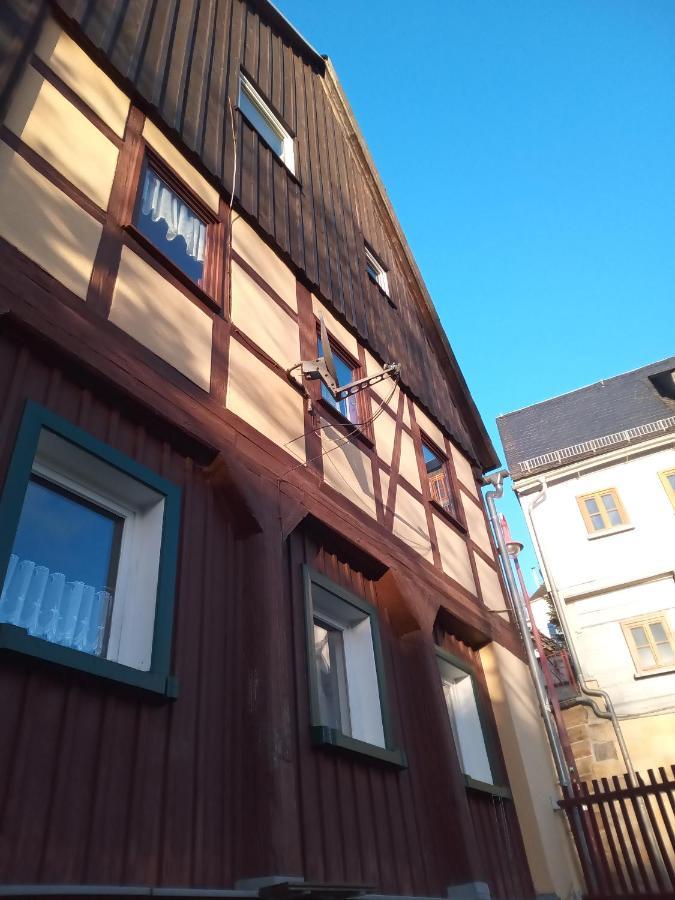 Ferienwohnung Zum Sebnitzer Hirsch Eksteriør billede