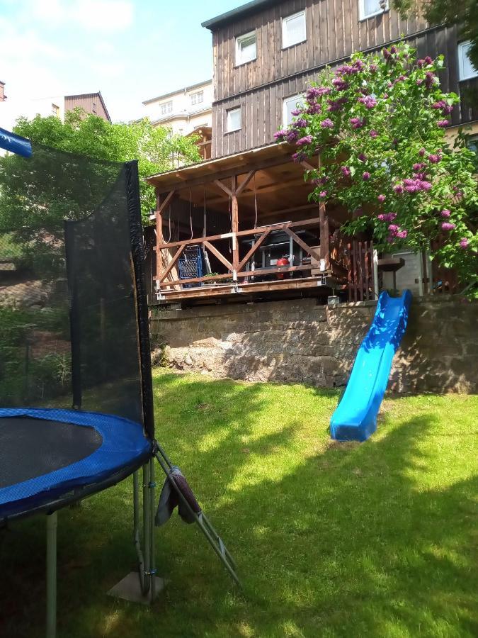 Ferienwohnung Zum Sebnitzer Hirsch Eksteriør billede