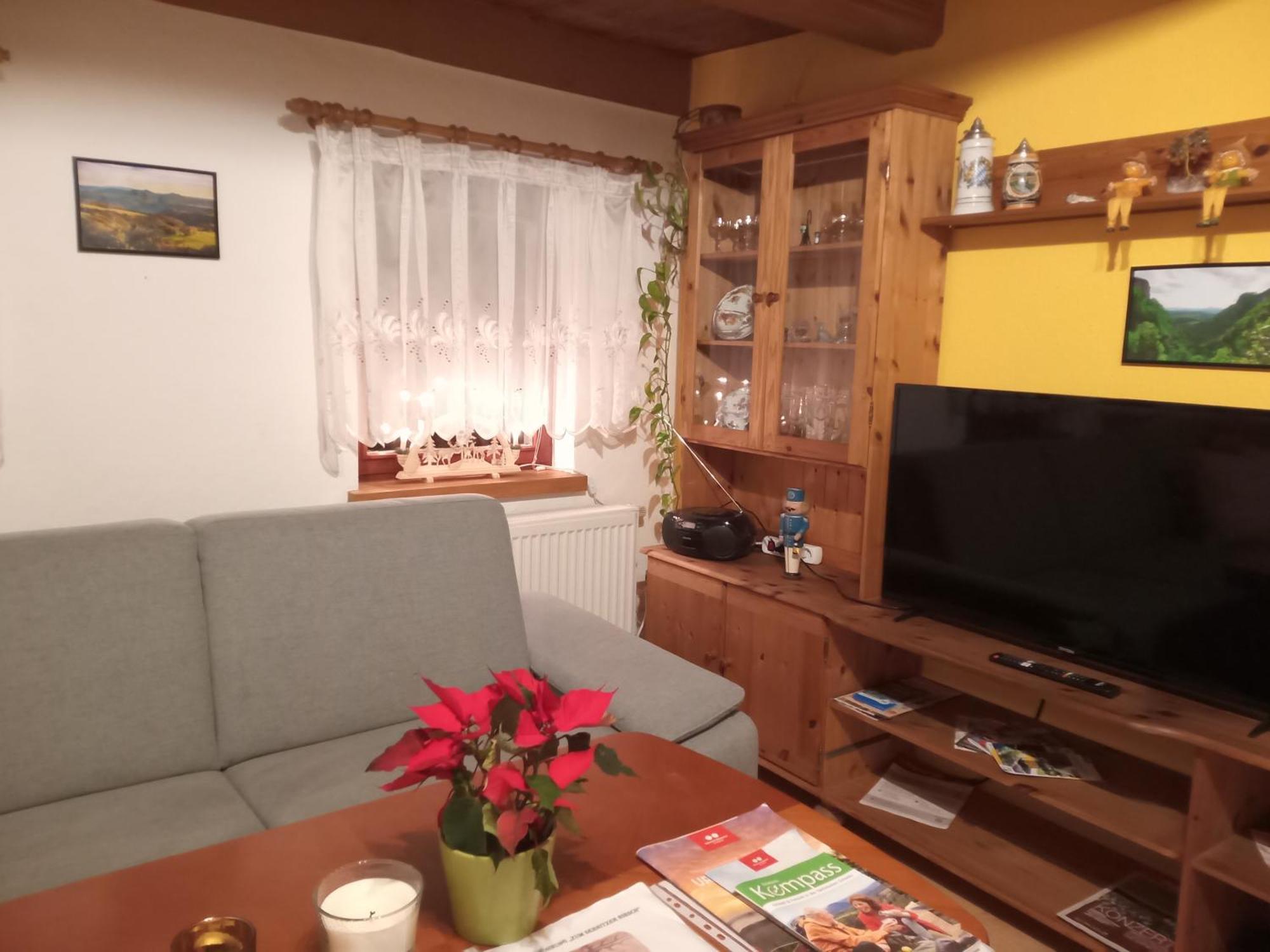Ferienwohnung Zum Sebnitzer Hirsch Eksteriør billede