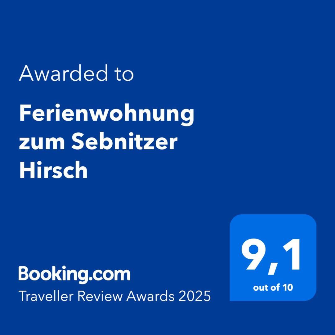 Ferienwohnung Zum Sebnitzer Hirsch Eksteriør billede